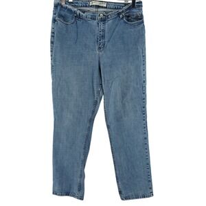 Harley-Davidson Straight Leg Jeans Womens 22 Blue Vintage Biker 90s Motor Style‎